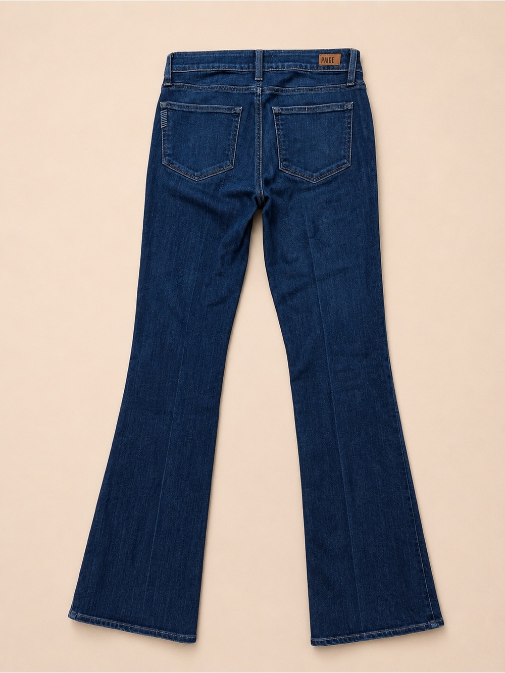 PAIGE Manhattan Bootcut Jeans Size 26 Medium Wash Stretch Denim - Picture 2 of 5